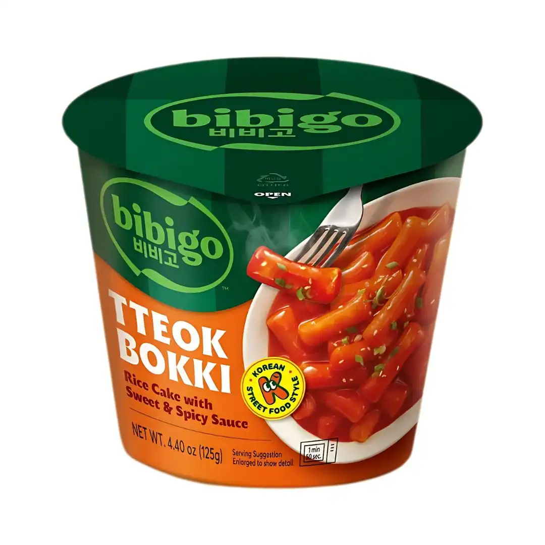 TOPOKKI BIBIGO TTEOKBOKKI DOCE E PICANTE 125G COREIA