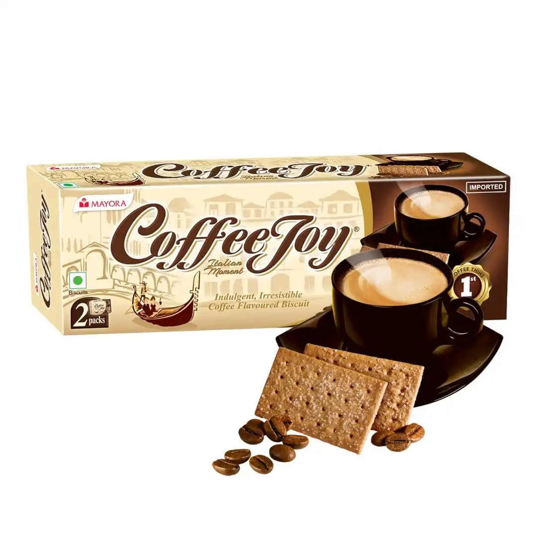 BISCOITO COFFEE JOY MAYORA SABOR CAFE 2X39G 78G INDONESIA