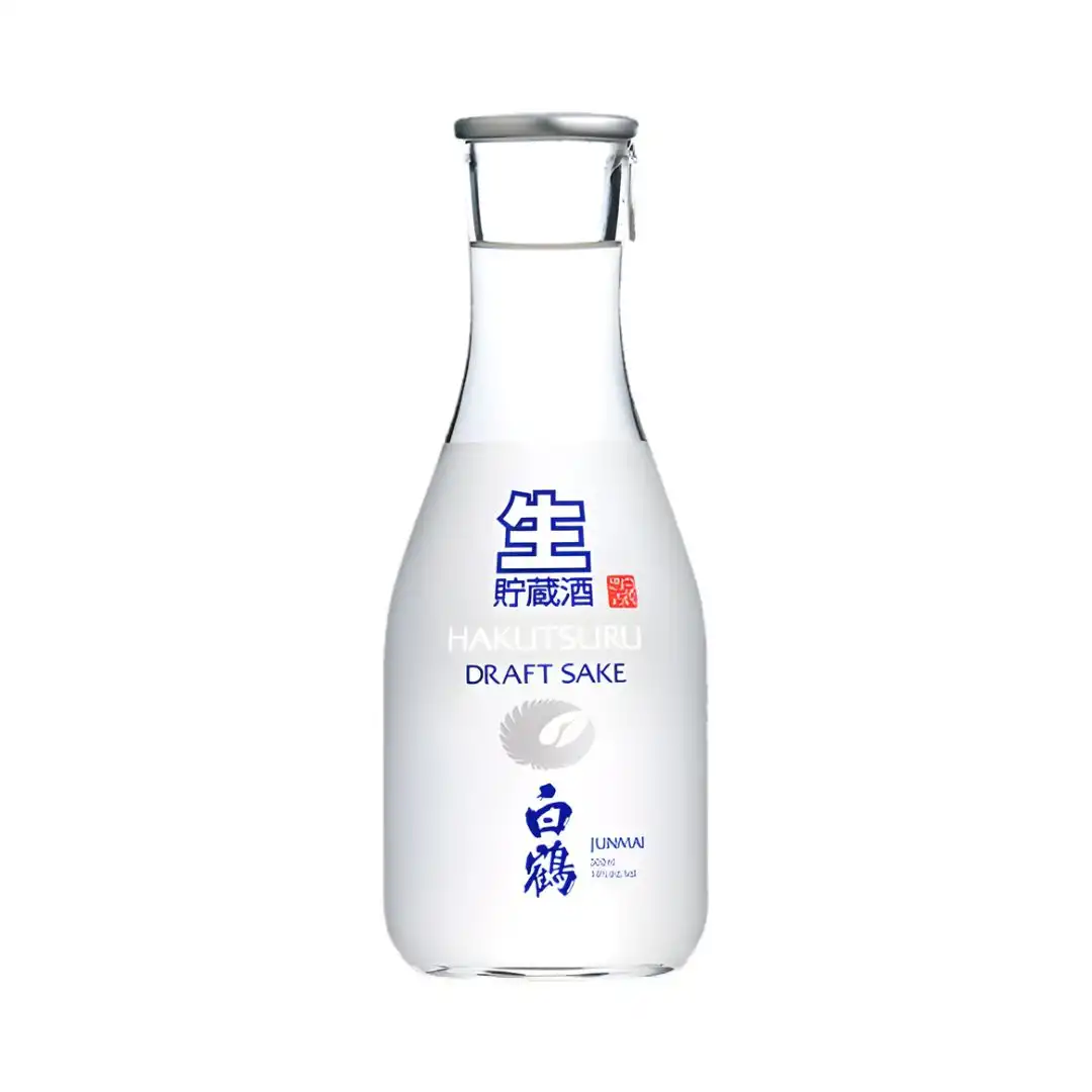 SAKE HAKUTSURU NAMACHOZO JUNMAI DRAFT 300ML