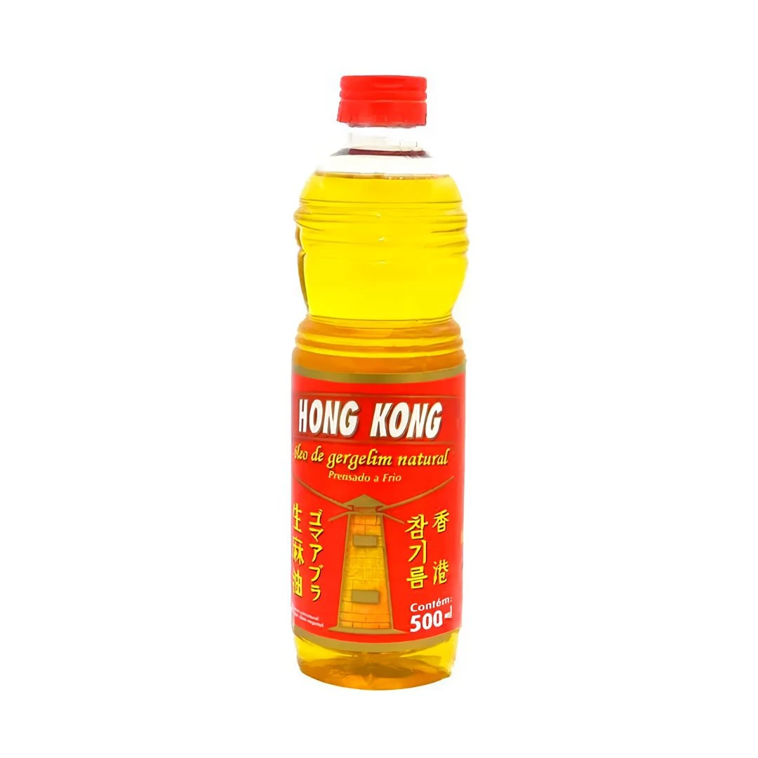 OLEO DE GERGELIM HONG KONG NATURAL 500ML