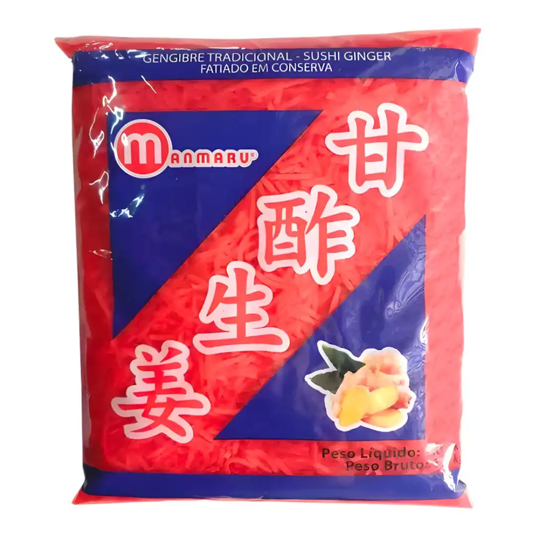 BENI SHOGA MANMARU GENGIBRE CONSERVA PALITO VERMELHO 1KG CN