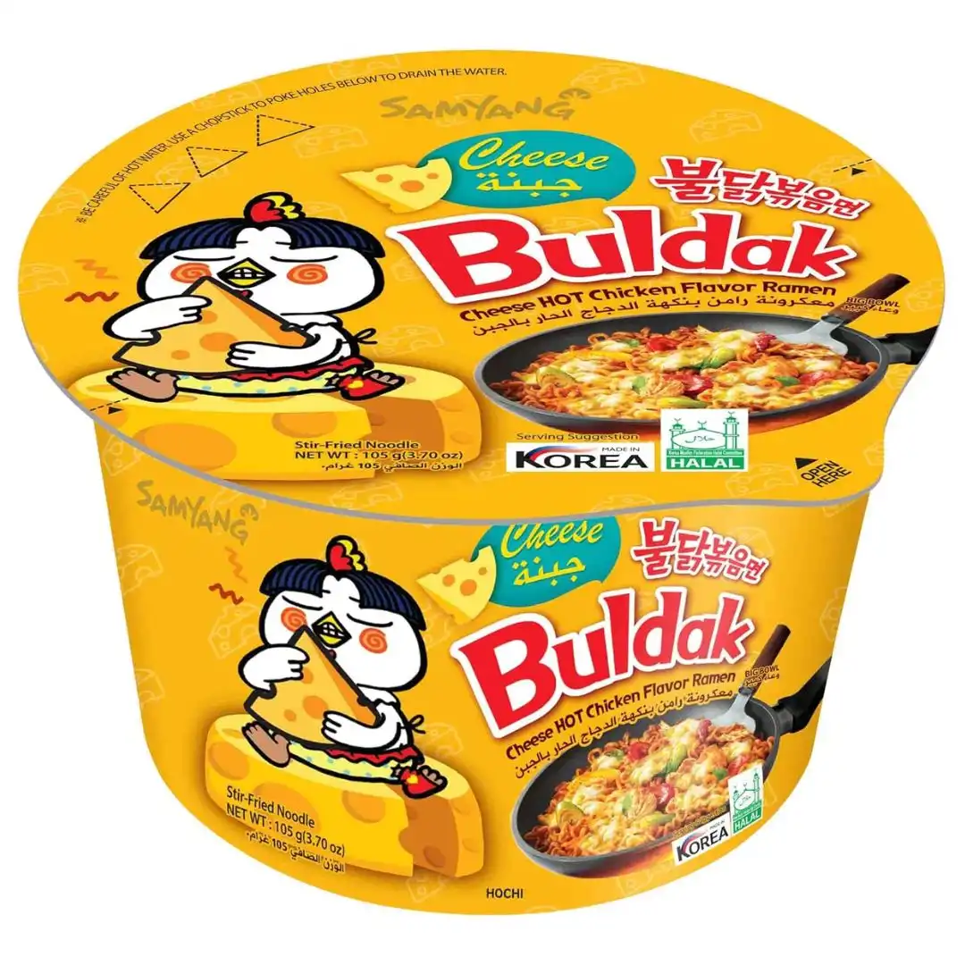 MAC INST SAMYANG QUEIJO FRANGO PICANTE BIG BOWL 105G COREIA