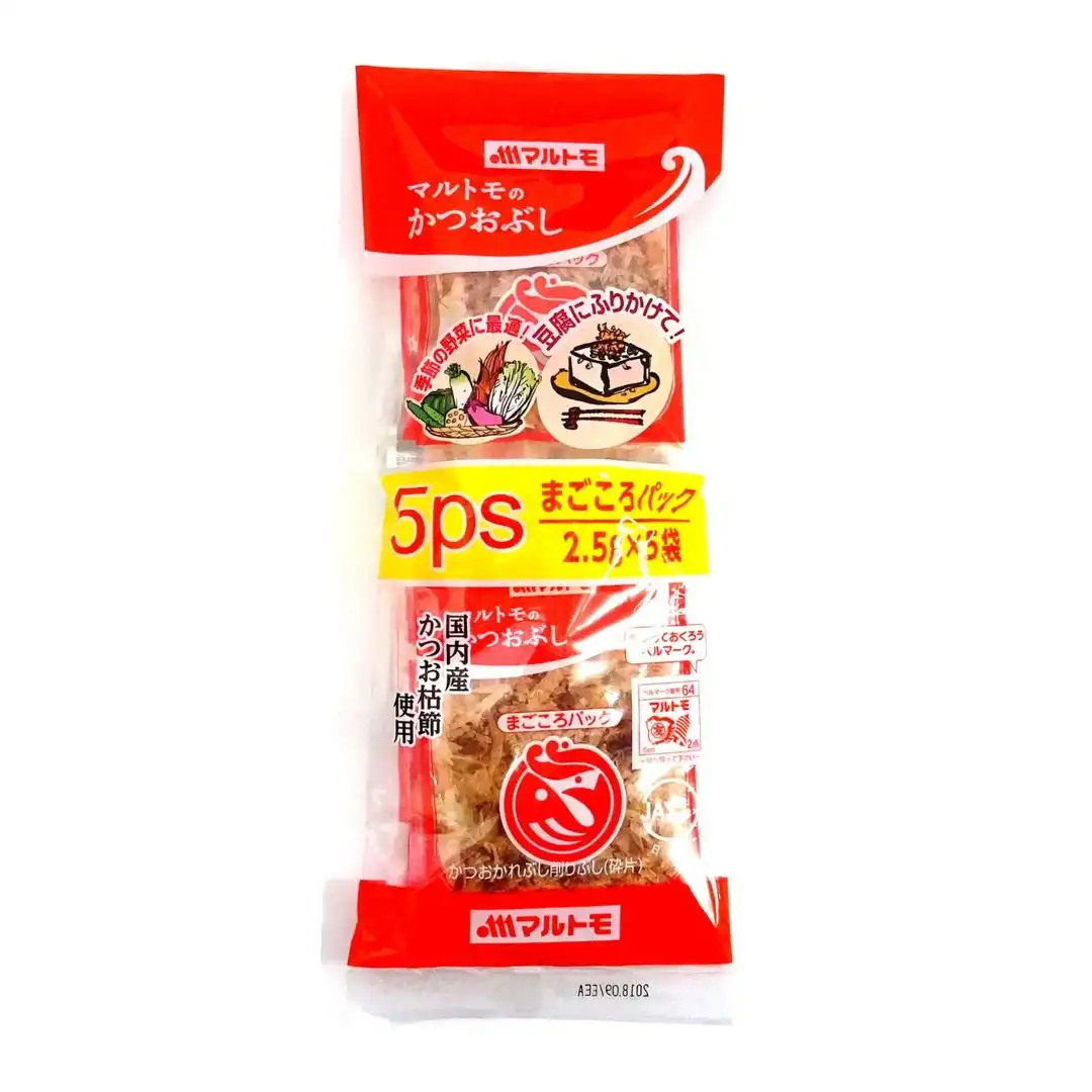 KATSUOBUSHI MARUTOMO FLOCOS PEIXE BONITO 12,5G 5UN JAPAO