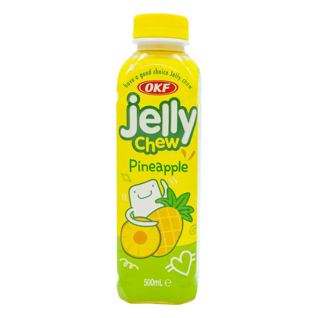 REFRESCO OKF JELLY CHEW ABACAXI 500ML COREIA
