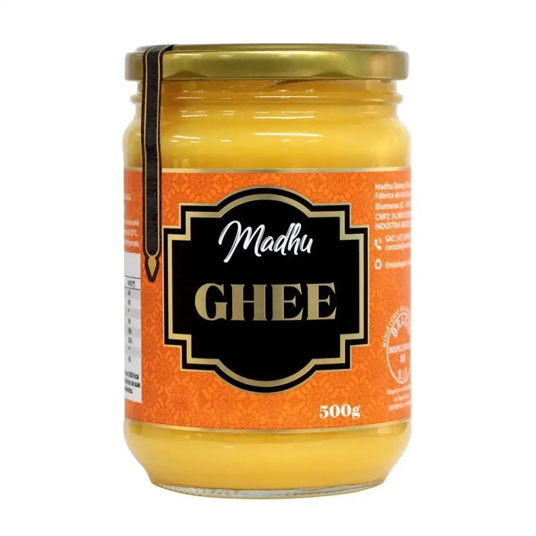 MANTEIGA GHEE MADHU ORIGINAL 500G VIDRO