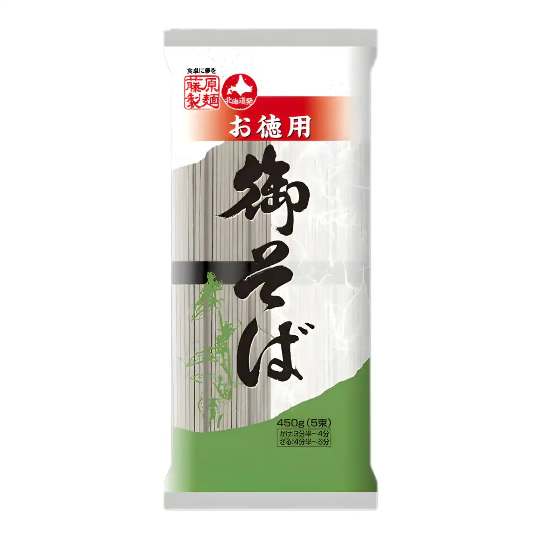 MACARRAO SOBA FUJIWARA 450G JAPAO