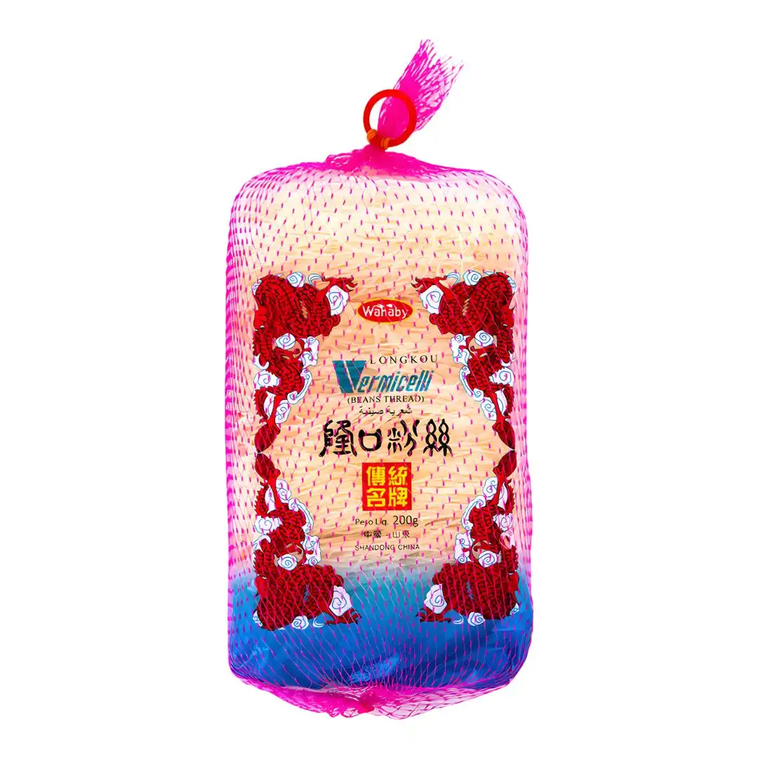 MACARRAO HARUSSAME LONGKOU MANMARU VERMICELLI FEIJAO VERDE 250G CHINA