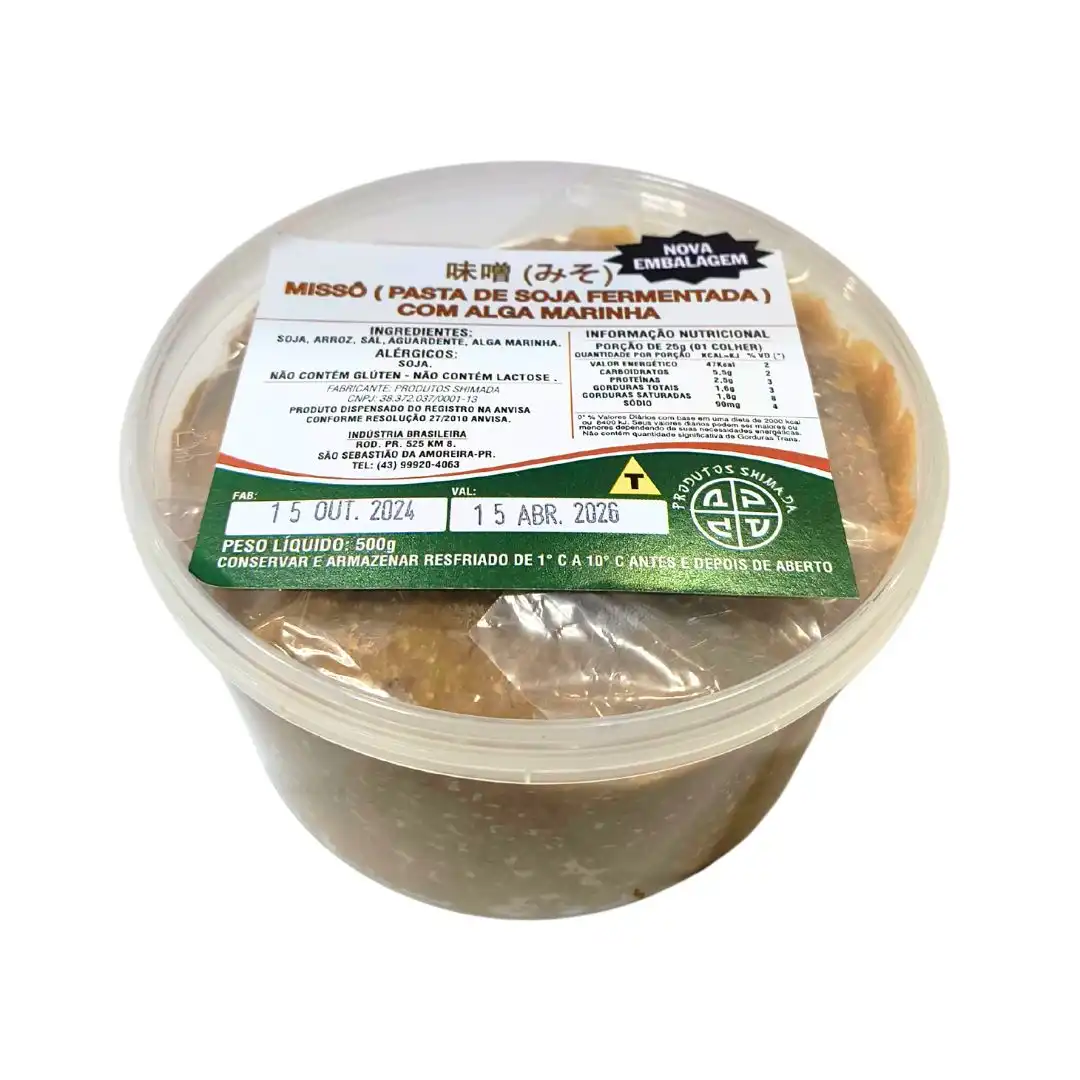 MISSO SHIMADA CASEIRO COM ALGA MARINHA 500G