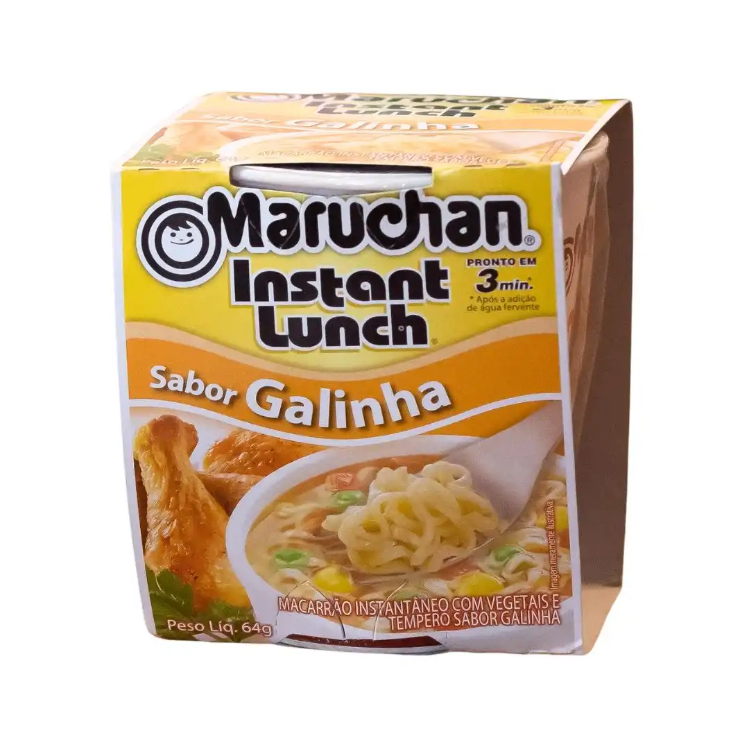 LAMEN INST CUP NOODLES MARUCHAN GALINHA 64G USA