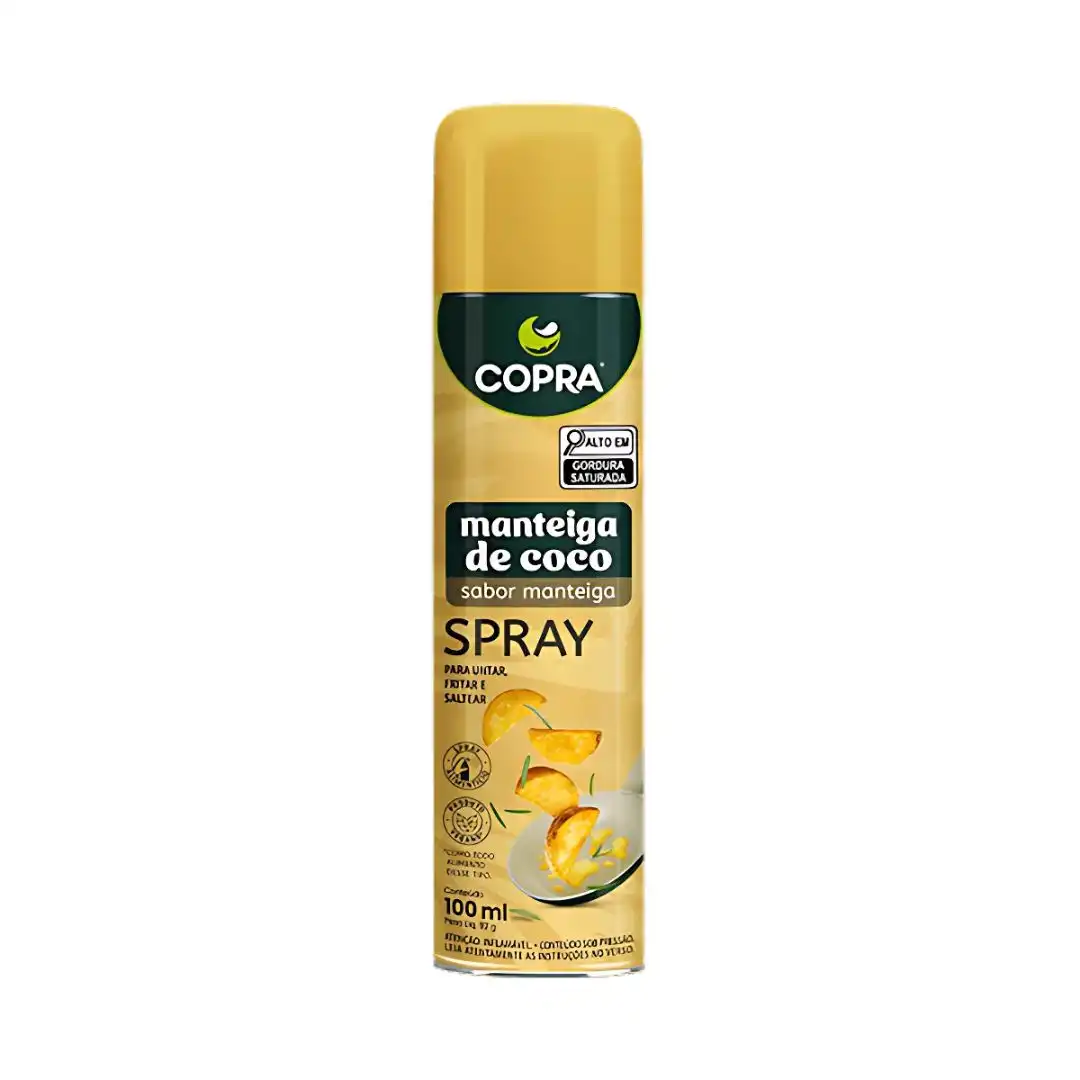 MANTEIGA DE COCO COPRA SPRAY PARA UNTAR 100ML