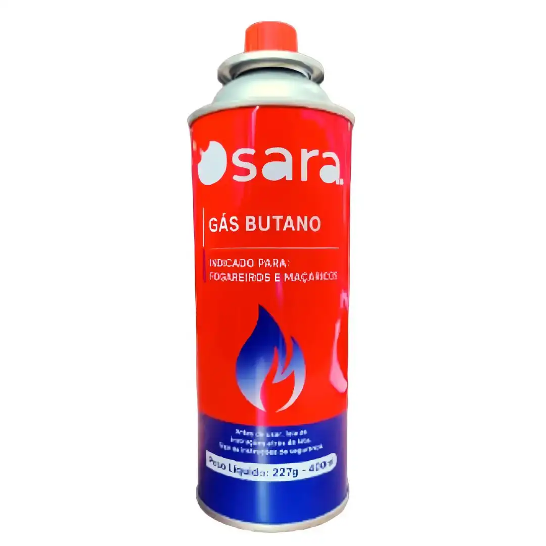 GAS BUTANO OSARA REFIL MACARICO E FOGAREIRO 227G CHINA