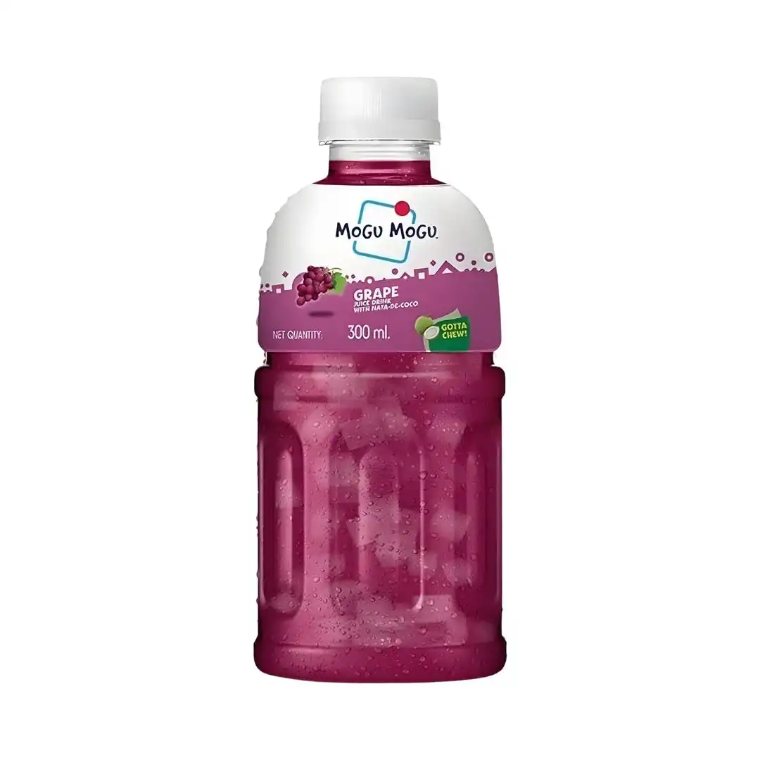 BEBIDA MOGU MOGU UVA COM NATA DE COCO 320ML TAILANDIA