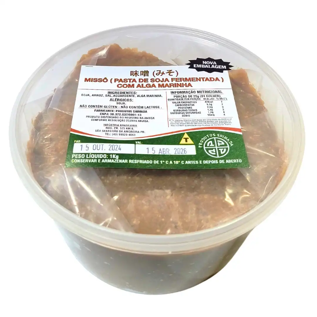 MISSO SHIMADA CASEIRO COM ALGA MARINHA 1KG