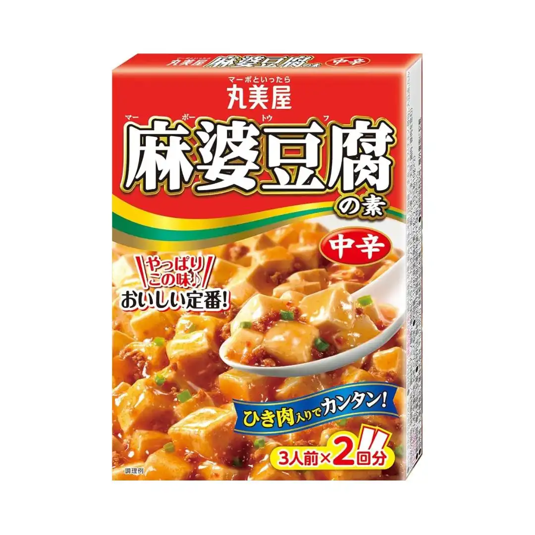 PREPARO MOLHO MABO TOFU MARUMIYA CHUKARA MEDIO 162G JAPAO