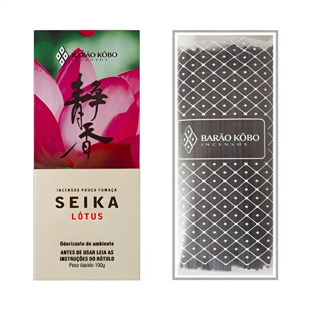 INCENSO SEIKA LOTUS BARAO KOBO 100G