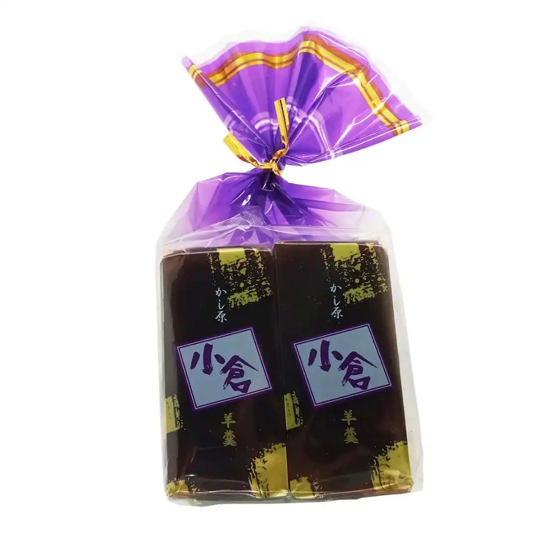 YOKAN AZUKI KASHIHARA OGURA COM PEDACOS 371G 6UN JAPAO
