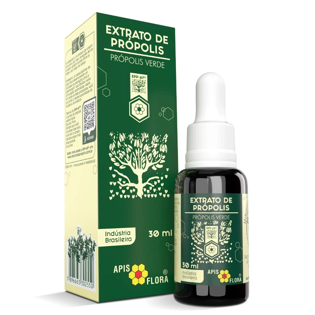 EXTRATO DE PROPOLIS APISFLORA VERDE 30ML