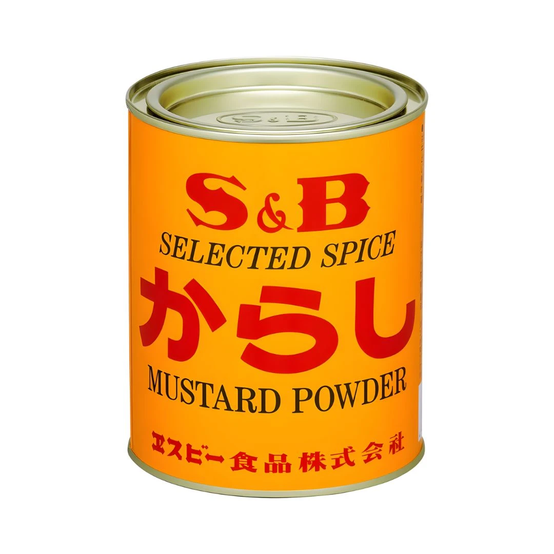MOSTARDA KARASHI S&B PO LATA 35G JAPAO