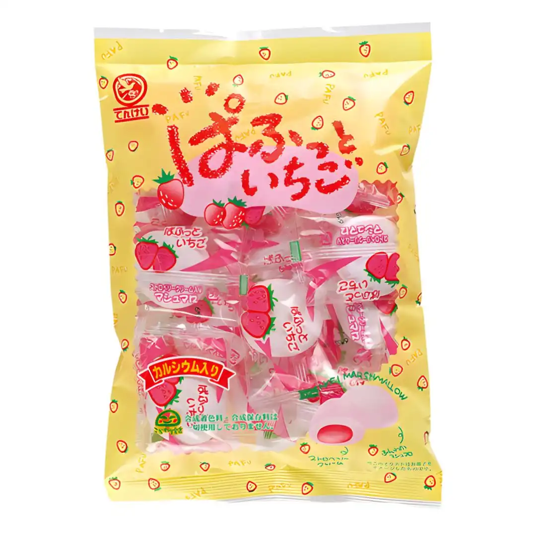 MARSHMALLOW RECHEADO TENKEI MORANGO 78GG JAPAO