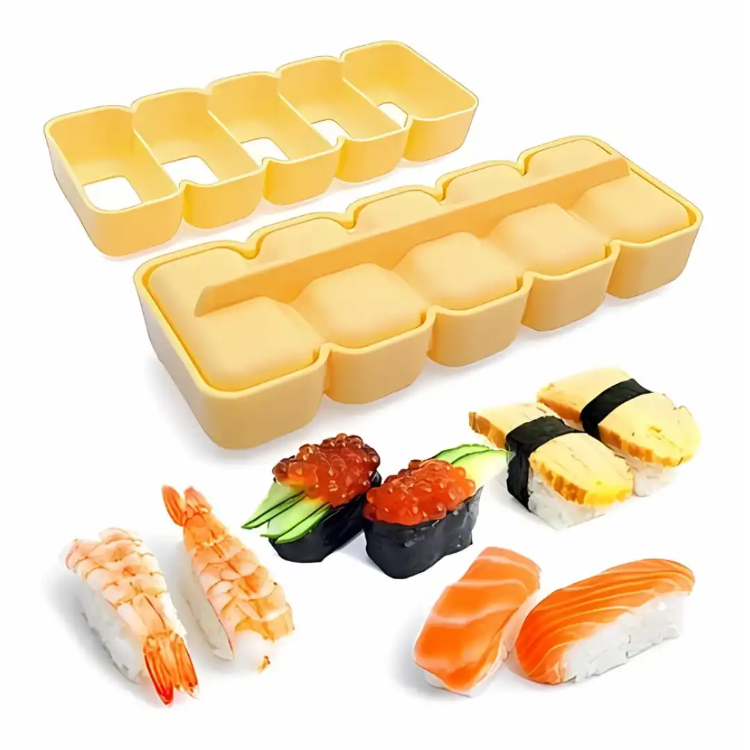 FORMA NIGUIRI SUSHI ARTE CHARAO 5 COMPARTIMENTOS COD0927