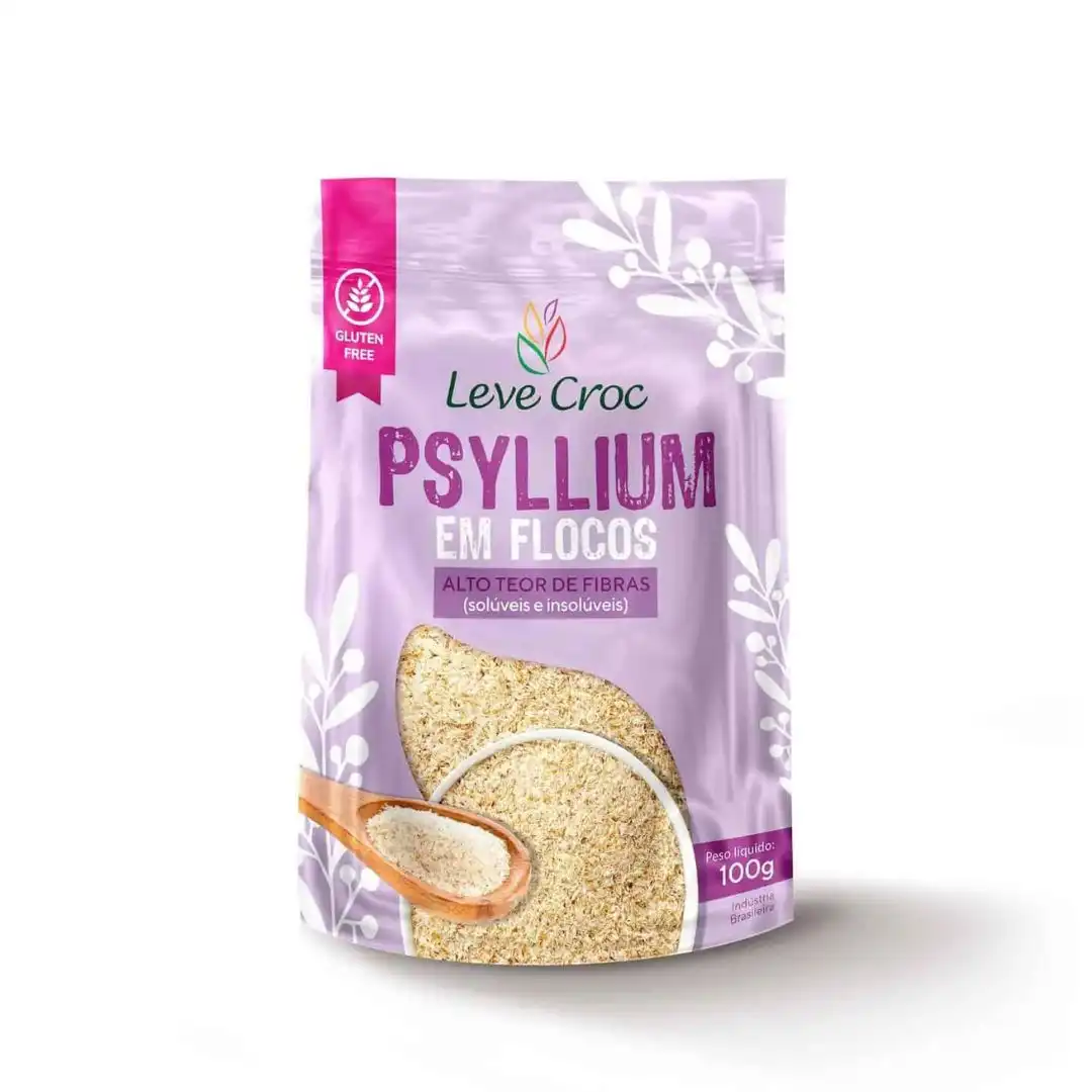 PSYLLIUM LEVE CROCK 100G SEM GLUTEN SEM LACTOSE