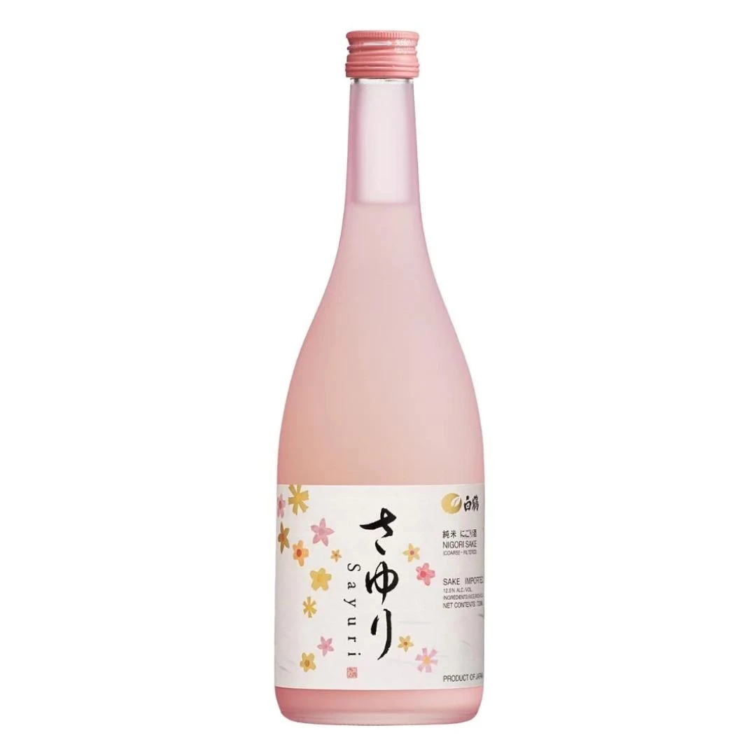 SAKE HAKUTSURU SAYURI NIGORI LICOROSO 720ML JAPAO