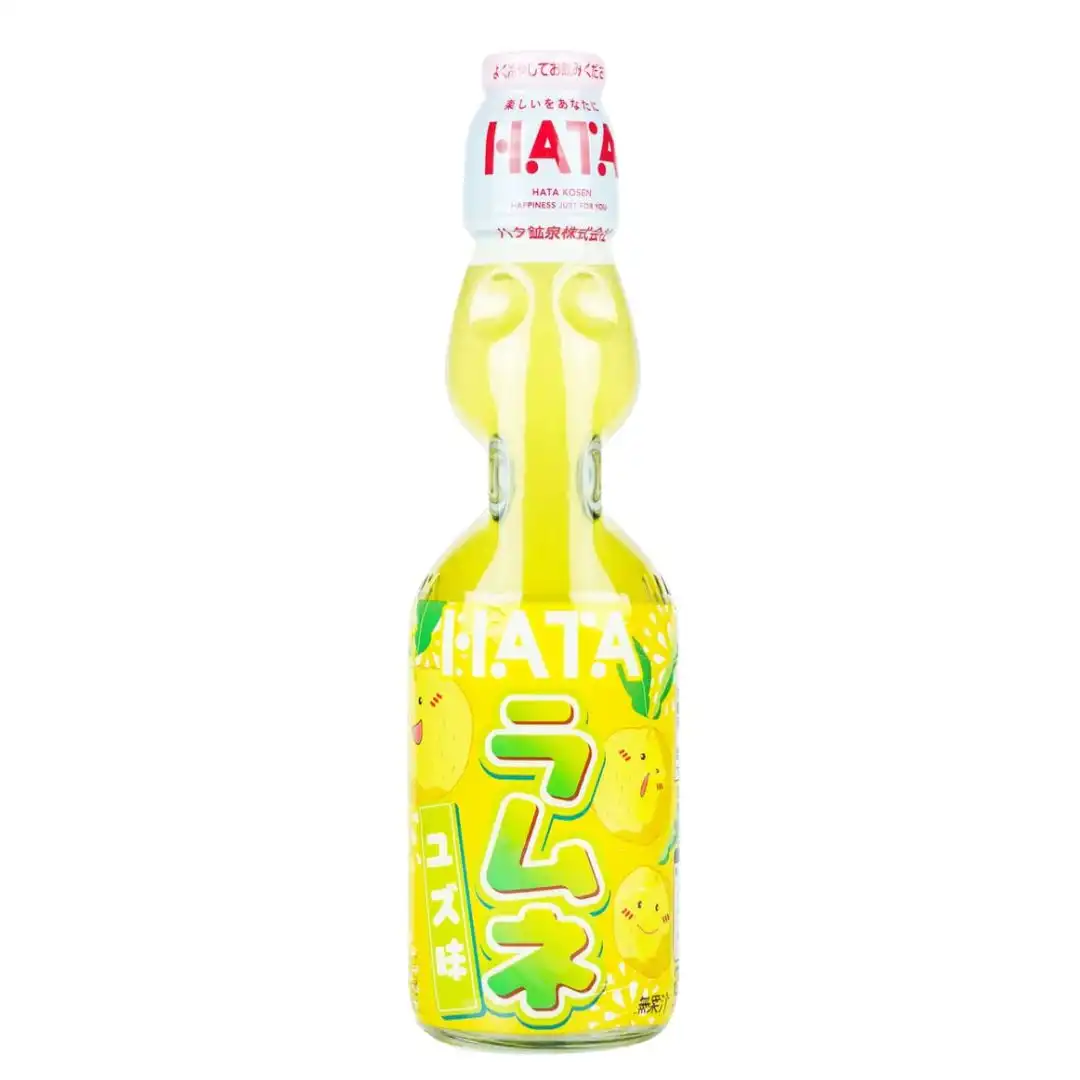BEBIDA GASEIFICADA RAMUNE HATA TORANJA 200ML JAPAO