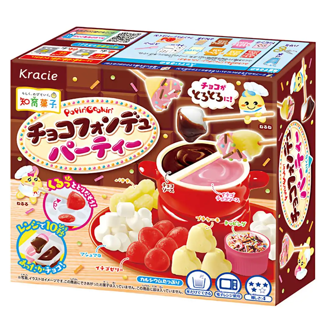 PREPARO P DOCE KRACIE POPPIN COOKIN CHOCO FONDUE 31G JAPAO