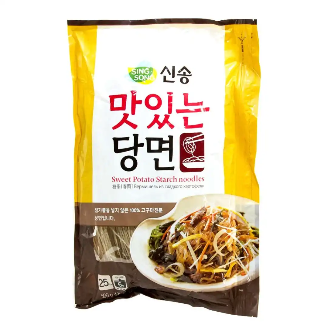 MACARRAO HARUSAME BATATA DOCE SINGSONG 500G COREIA