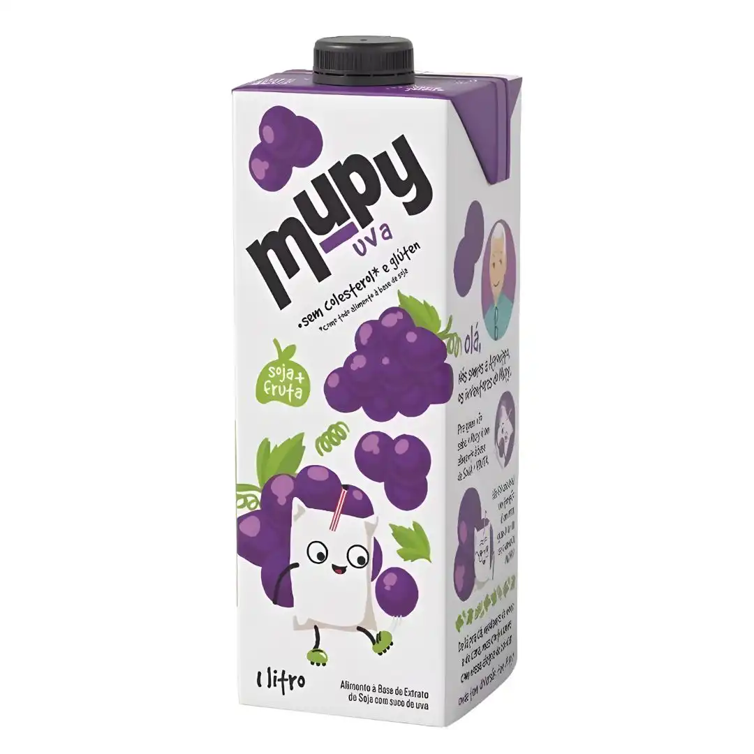 BEBIDA DE SOJA MUPY 1 LITRO UVA