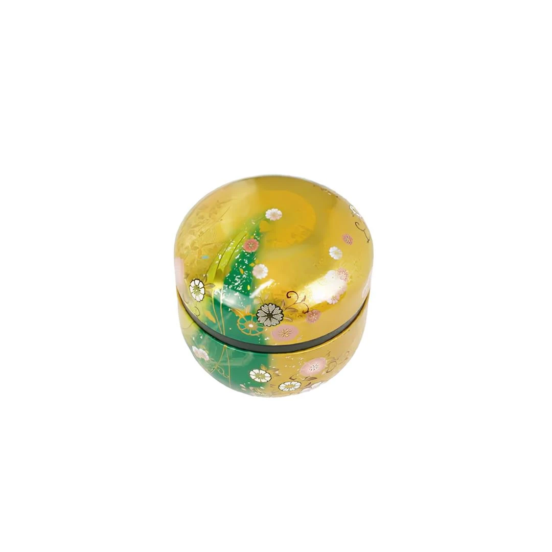 POTE PORTA CHA NITTOH LATA HANA FUBUKI VERDE JAPAO