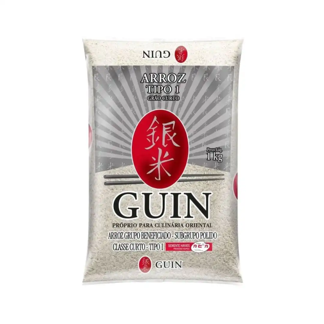 ARROZ ORIENTAL GUIN GRAO CURTO 1KG