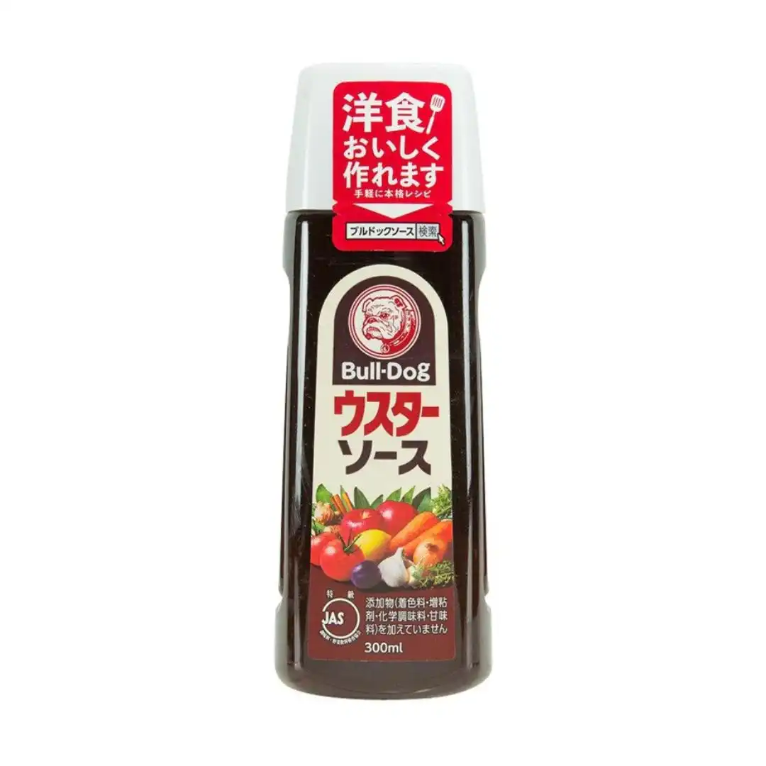 MOLHO INGLES BULL DOG  WORCESTERSHIRE 300ML JAPAO