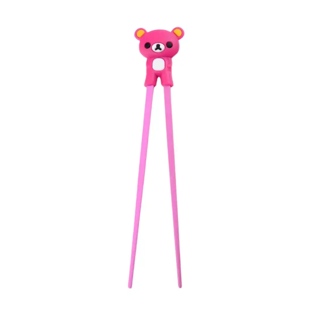 HASHI INFANTIL BICHOS TOWA URSO PINK CHINA