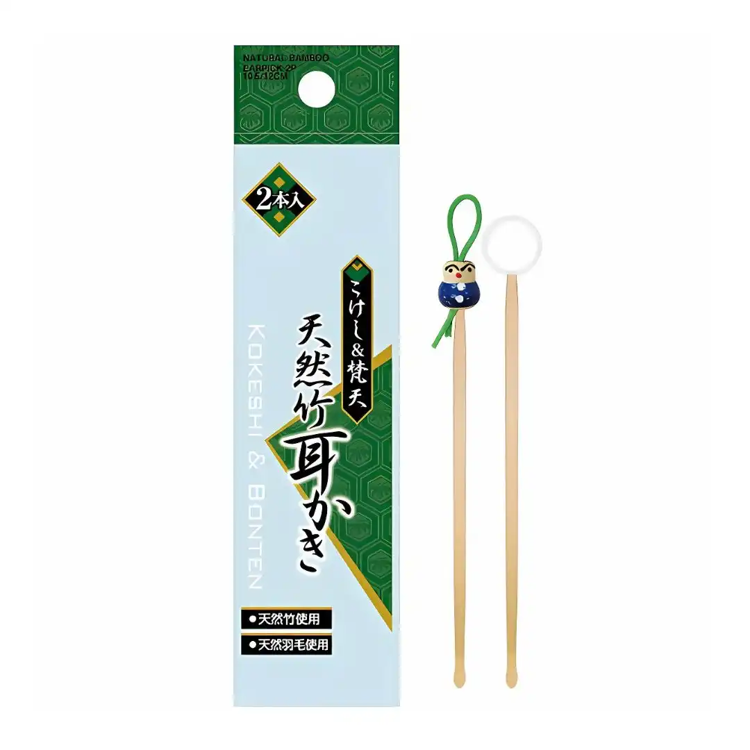 LIMPADOR DE OUVIDO BAMBU MIMI KAKI SEIWA 2UN CHINA