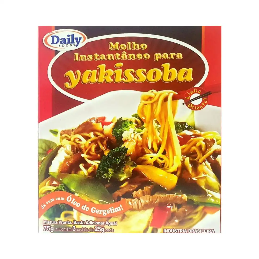 MOLHO YAKISSOBA DAILY EM PO 75G 3X25G
