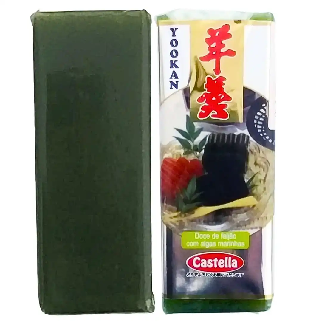 DOCE DE FEIJAO YOKAN CASTELLA VERDE 400G