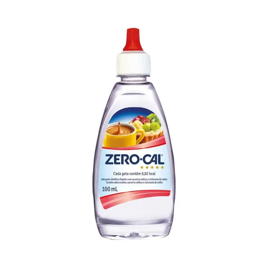 ADOCANTE LIQUIDO ZERO CAL 100ML SACARINA