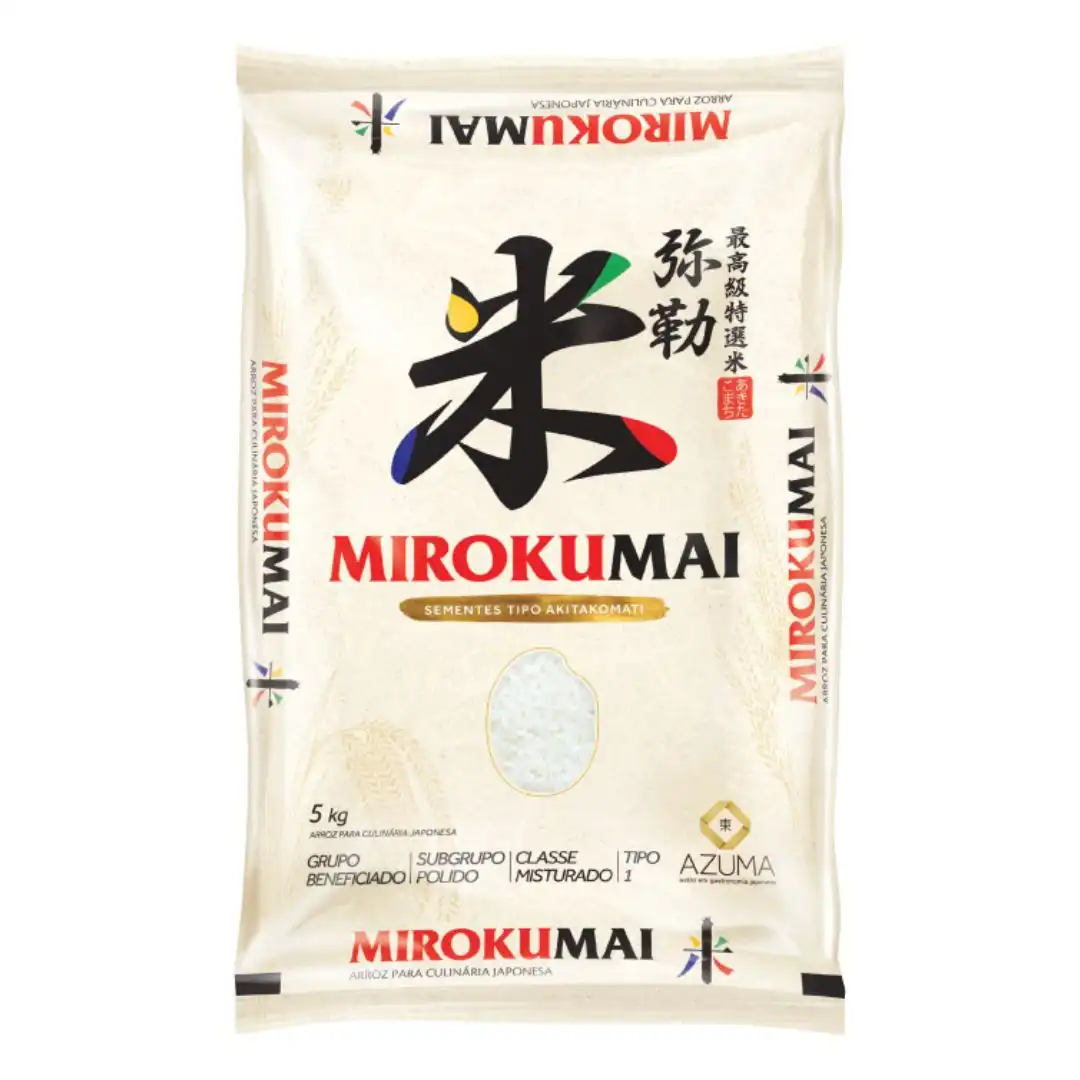 ARROZ ORIENTAL MIROKU MAI AKITAKOMATI GRAO CURTO 5KG