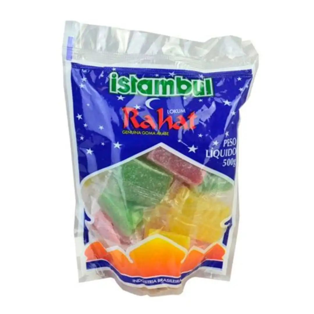 GOMA ARABE ISTAMBUL RAHAT COLORIDA 500G