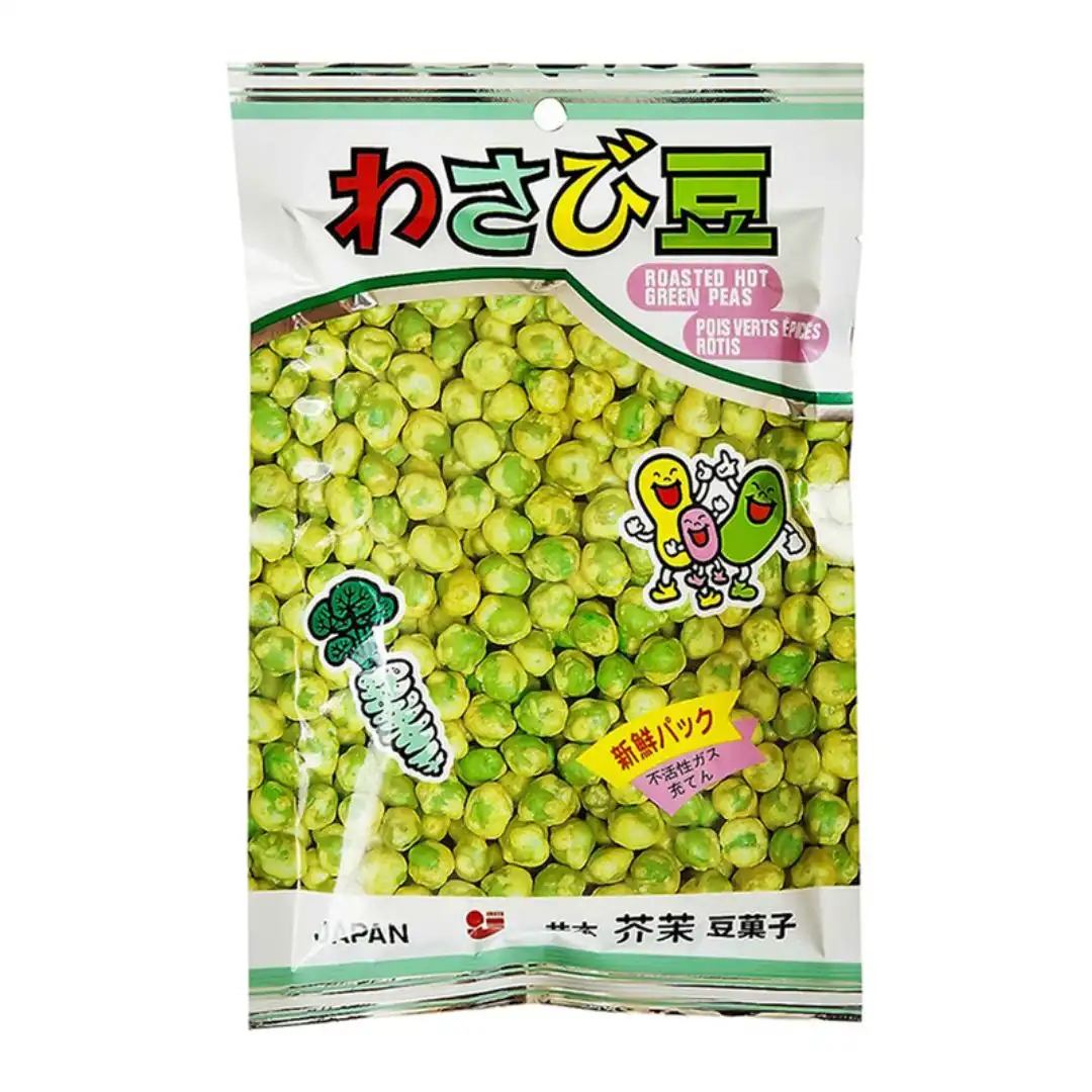 SALGADINHO IMOTO WASABI MAME ERVILHA COM WASABI 120G JAPAO