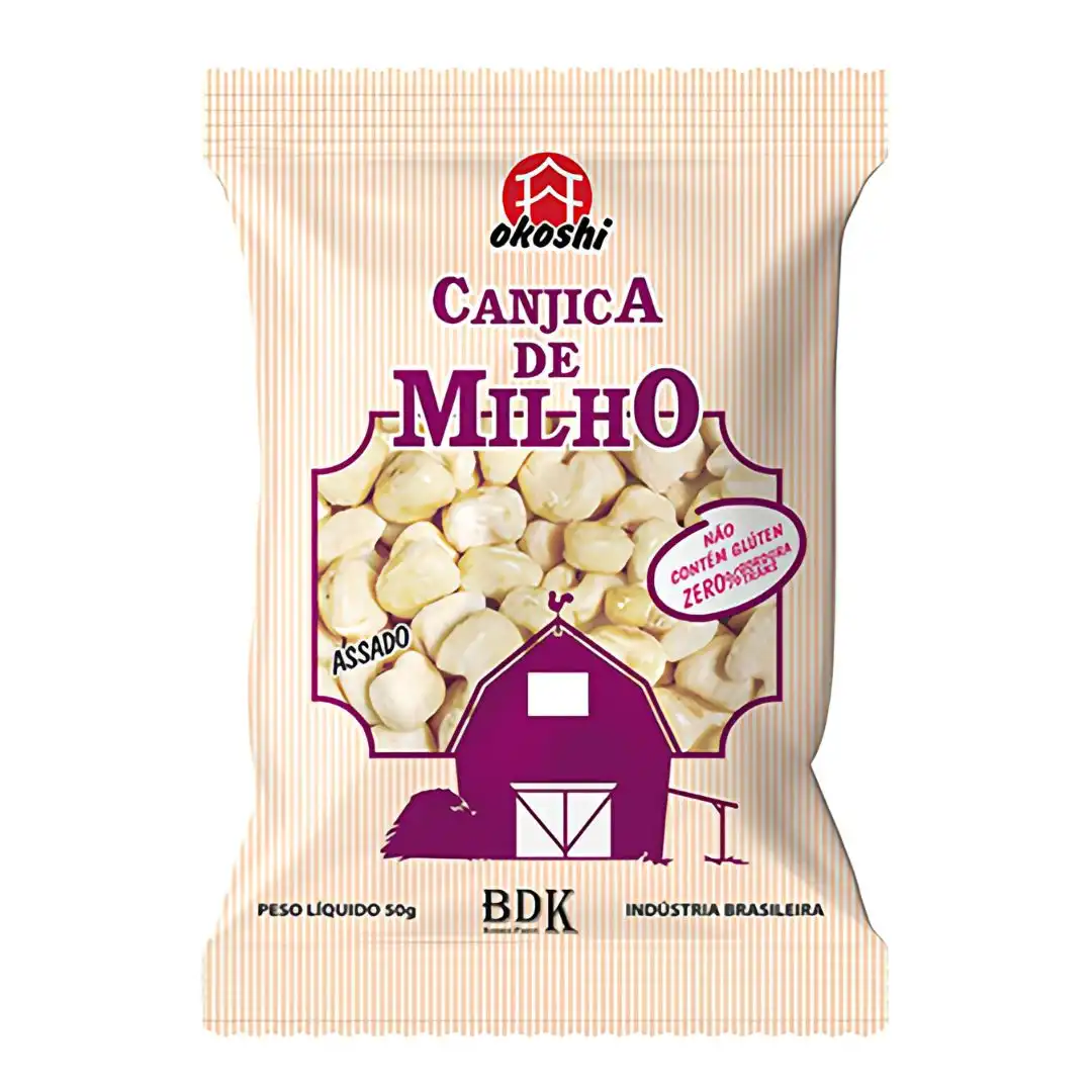 CANJICA DE MILHO OKOSHI ACUCAR ORGANICO 50G