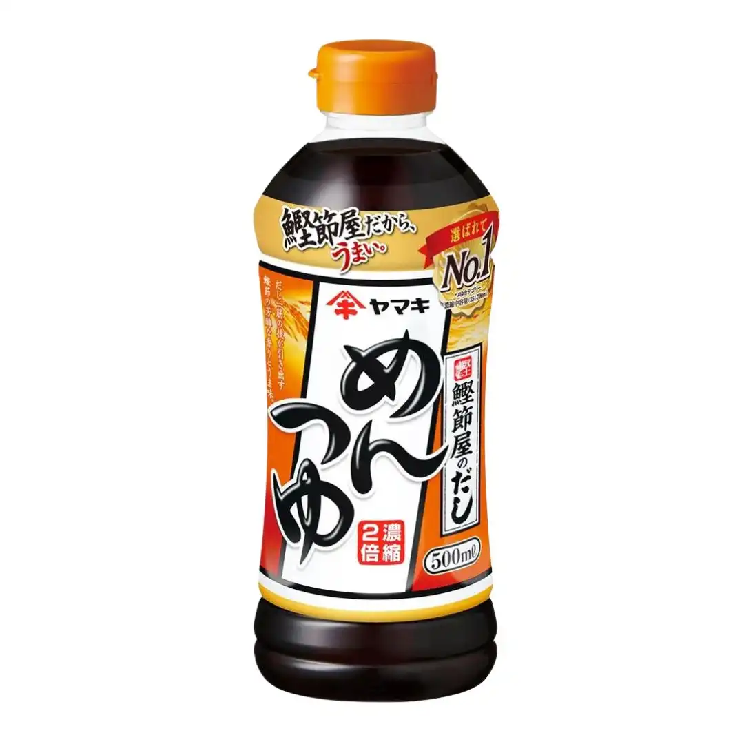 MEN TSUYU YAMAKI MOLHO CONCENTRADO PARA MACARRÃO 500ML JAPAO