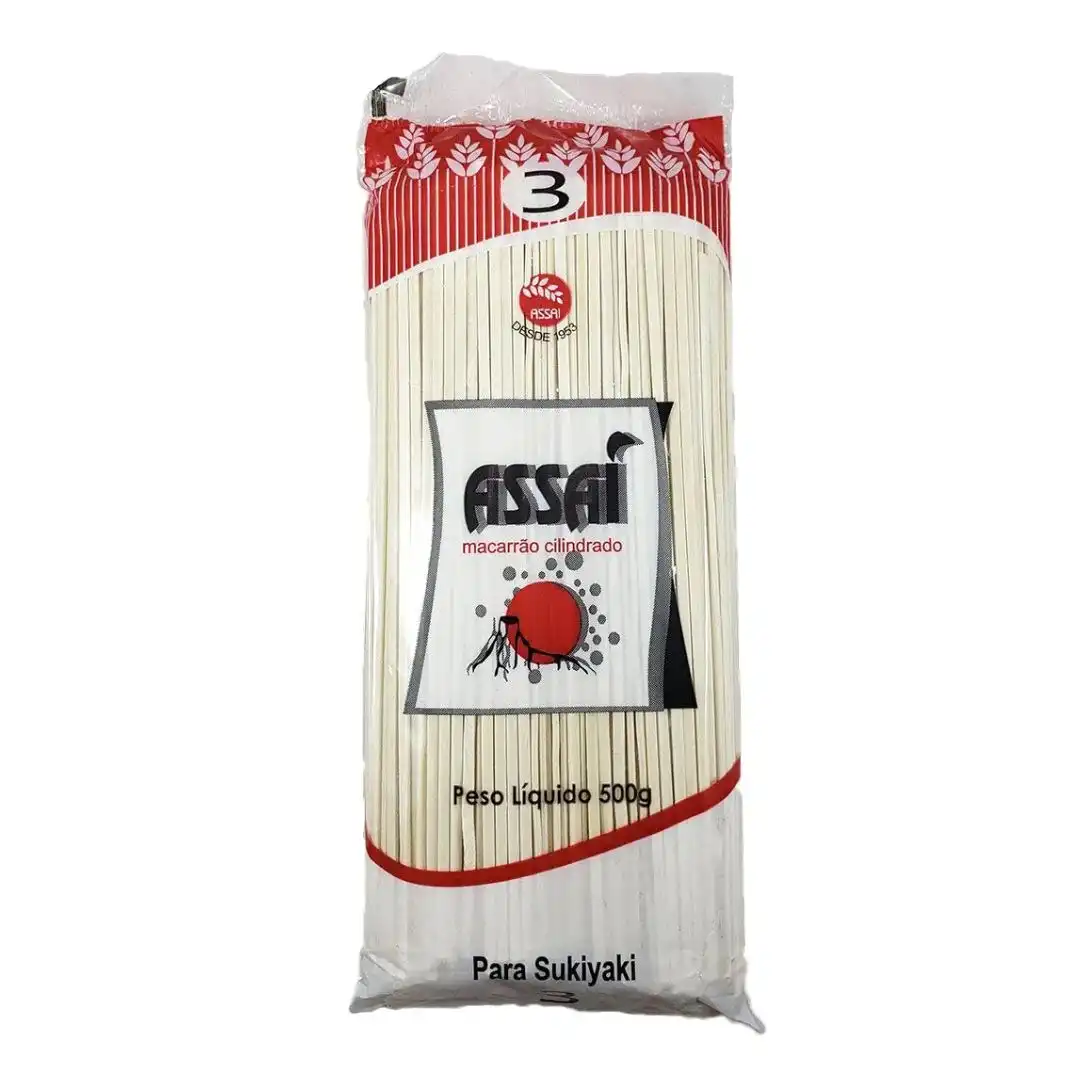 MACARRAO SUKIYAKI ASSAI N3 500G