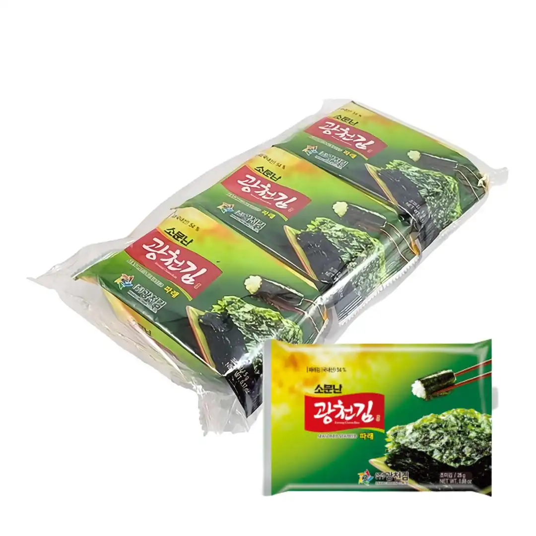 SNACK ALGA NORI AJINORI KWANG PAREKIM 15GR 3UN COREIA