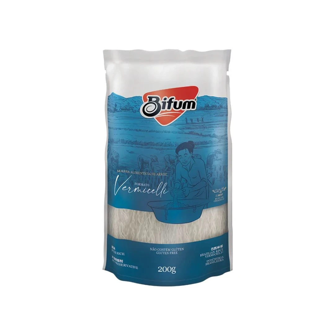 BIFUM MACARRAO ARROZ VERMICELLI 200G