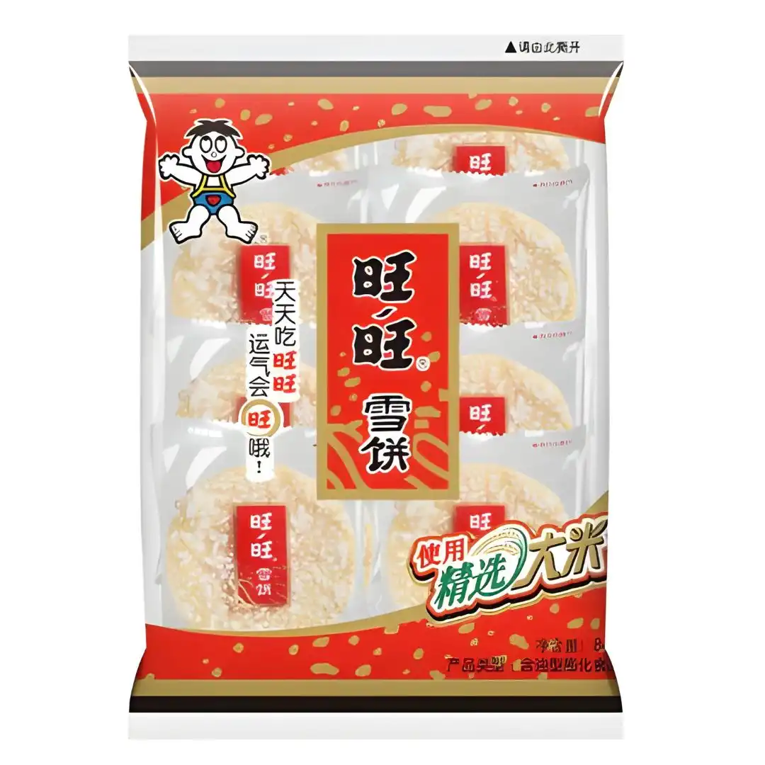 BISCOITO DE ARROZ SEMBEI WANT WANT SHELLY DOCE 122G TAIWAN