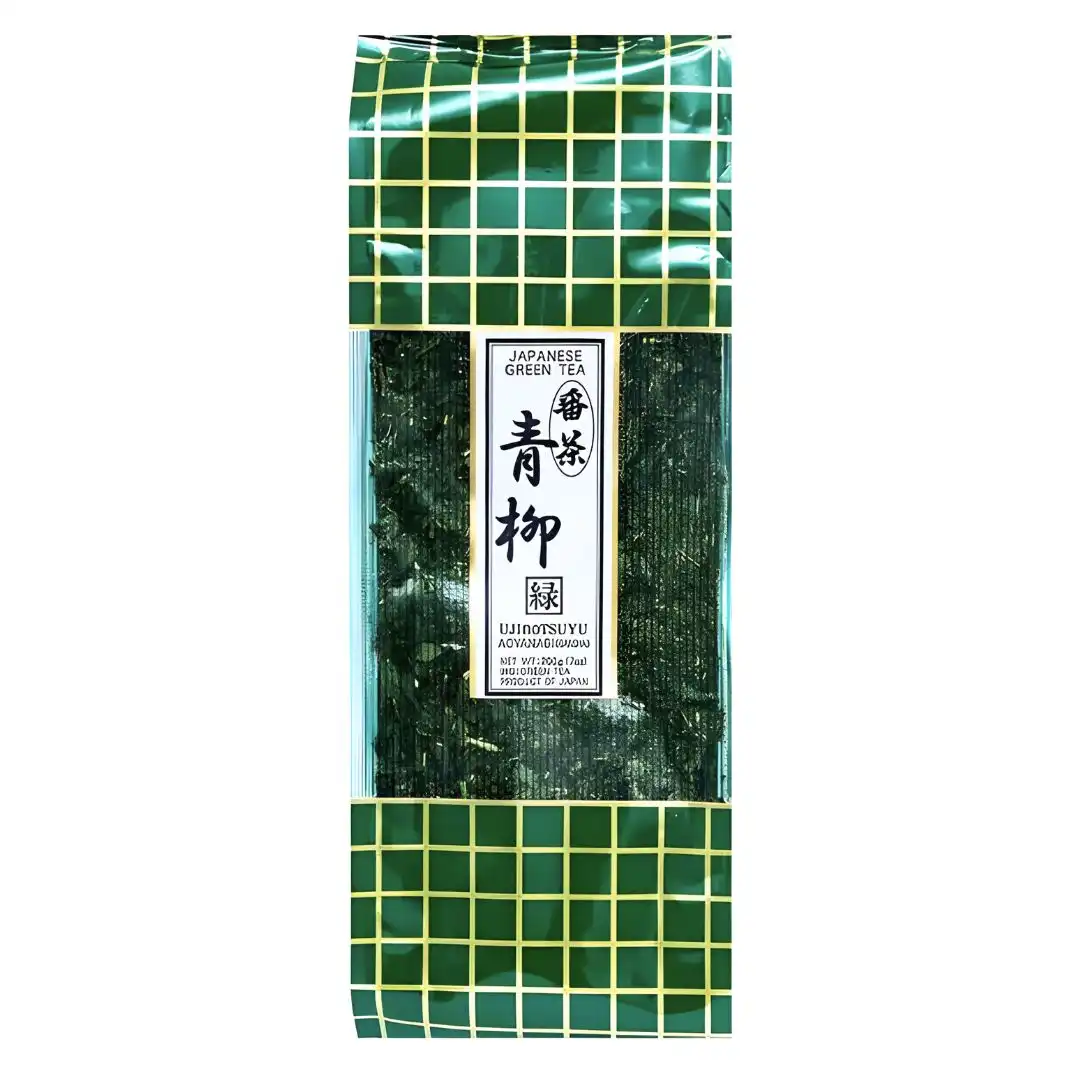 CHA VERDE AOYANAGI BANCHA UJINOTSUYU 200G JAPAO