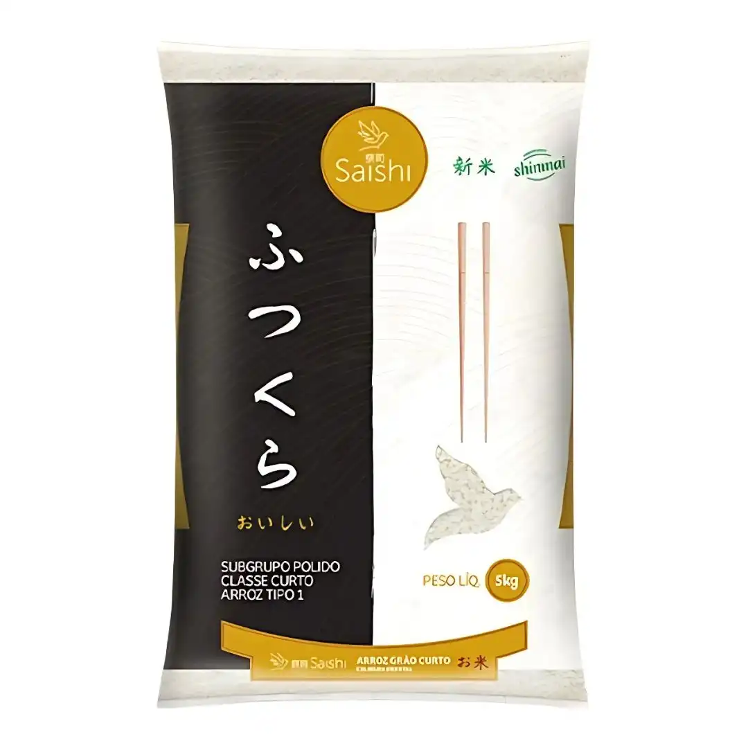 ARROZ ORIENTAL SAISHI GRAO CURTO 5KG