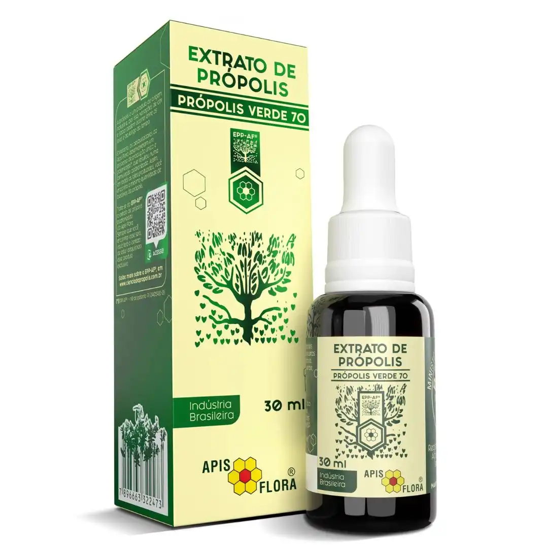 EXTRATO DE PROPOLIS APISFLORA 70 VERDE 30ML